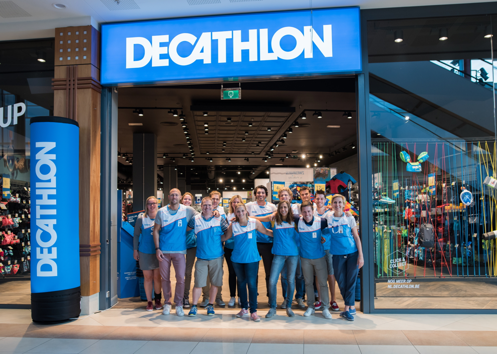 Kleinste Decathlon van België geopend in Waasland Shopping Center