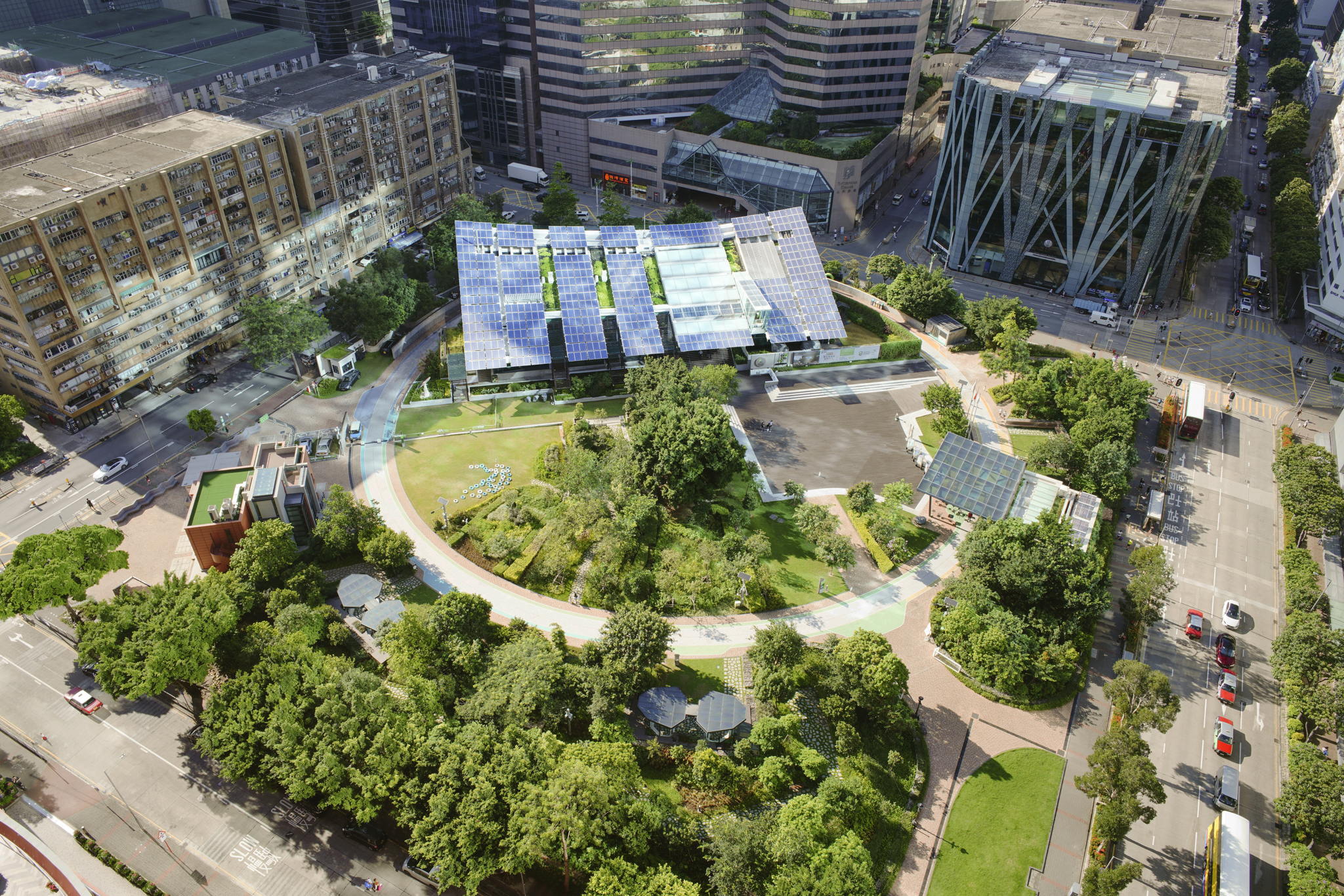 Zero Carbon Park by Ronald Lu & Partners