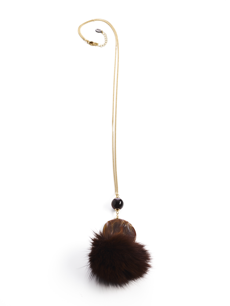 FW20_Titto_dark brown ponpon_€59