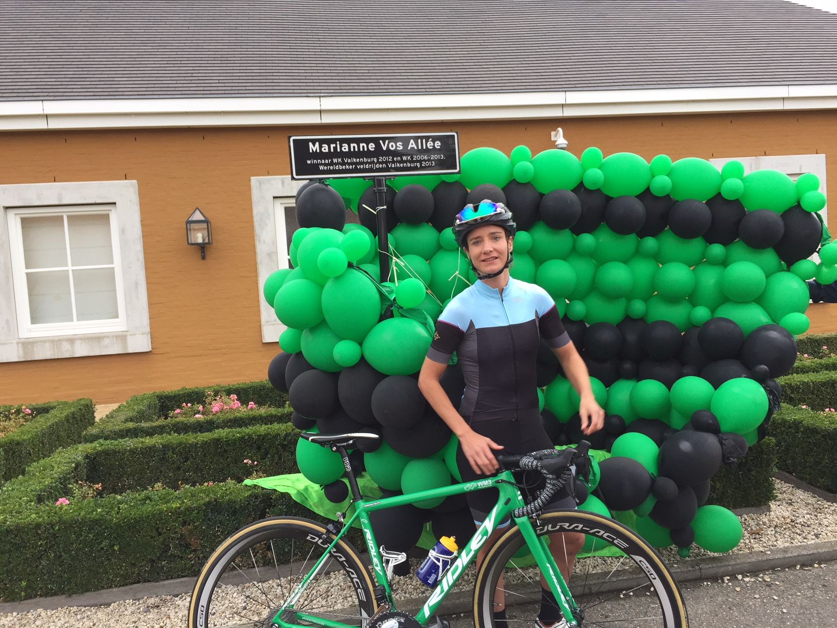 Marianne Vos Allee op Landal Kasteeldomein De Cauberg