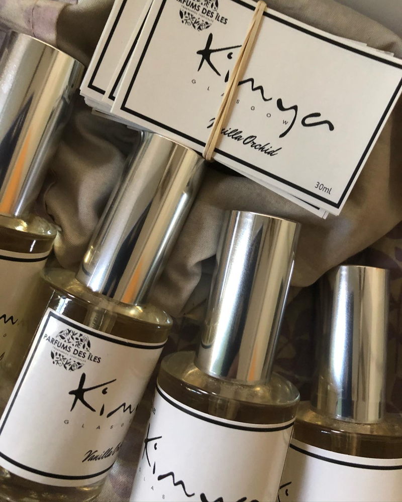 Kimya Glasgow signature fragrance 'vanilla orchid'