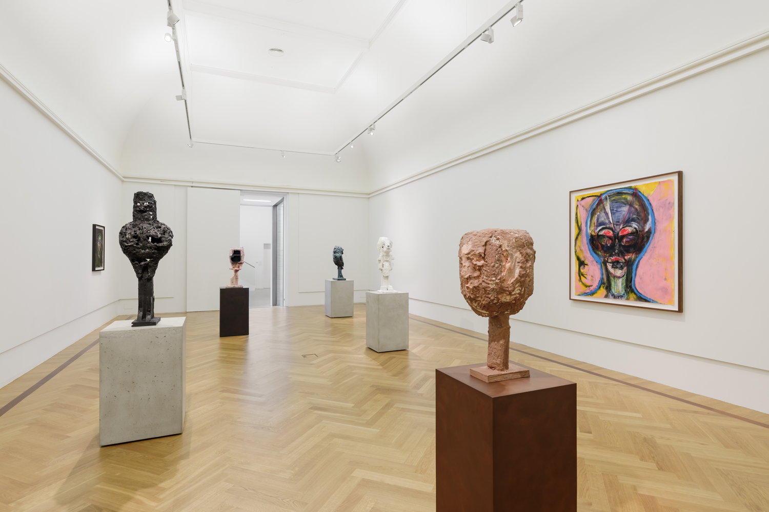 Installation view ‘HUMA BHABHA. LIVIN’ THINGS’, 2023, M Leuven, photo: © Useful Art Services for M Leuven