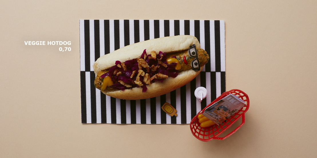 Veggie hotdog van IKEA nu ook in België