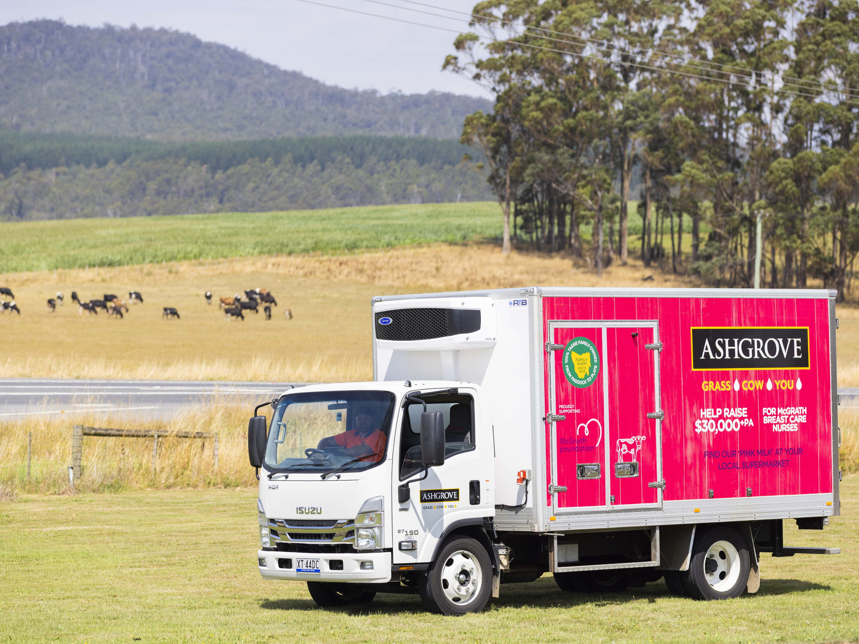 Crème de la Crème of Refrigerated Trucks for Ashgrove Cheese