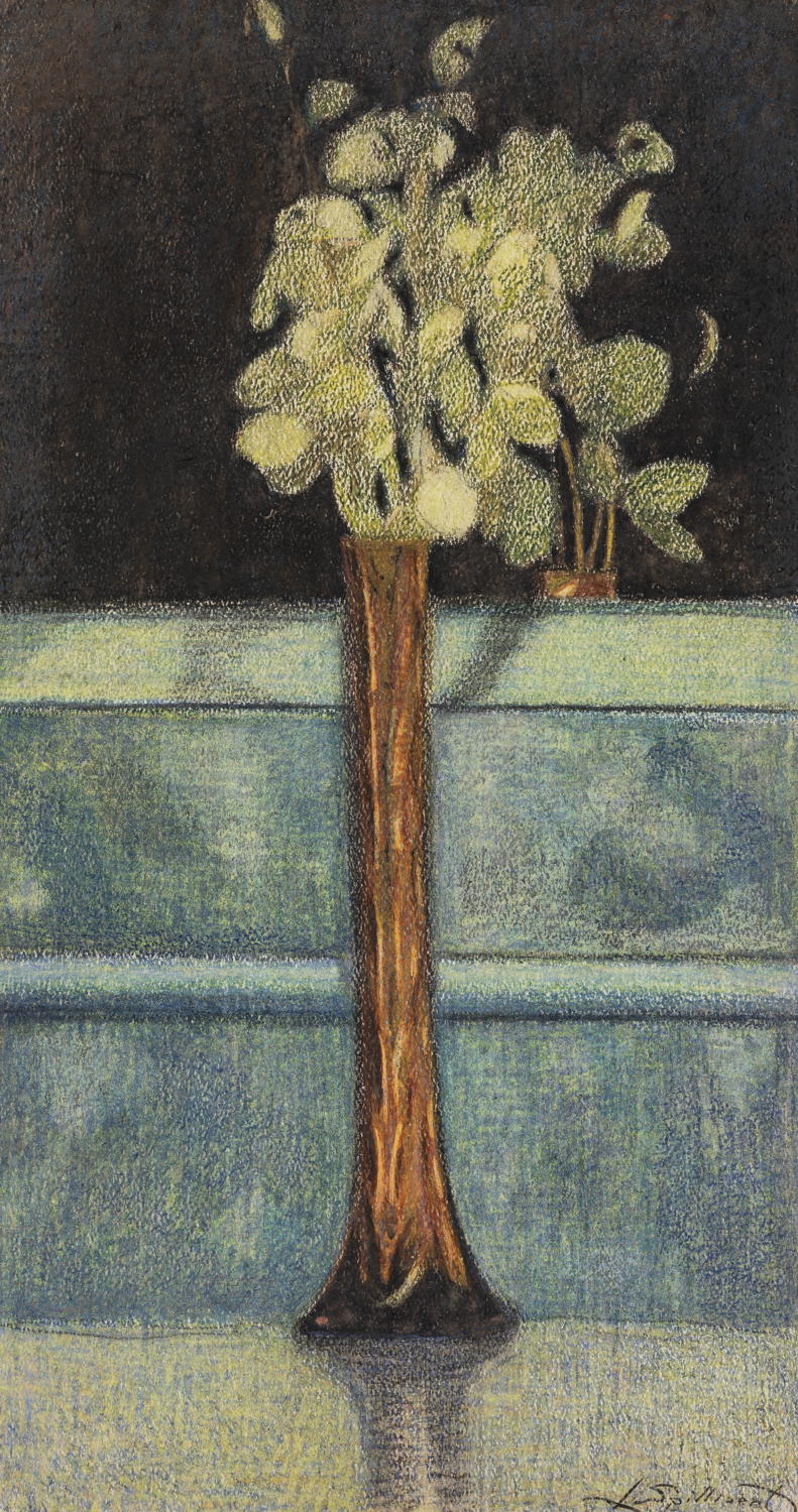 Léon Spilliaert, Still Life with Lunaria Annua, c. 1912. Photo Vincent Everarts