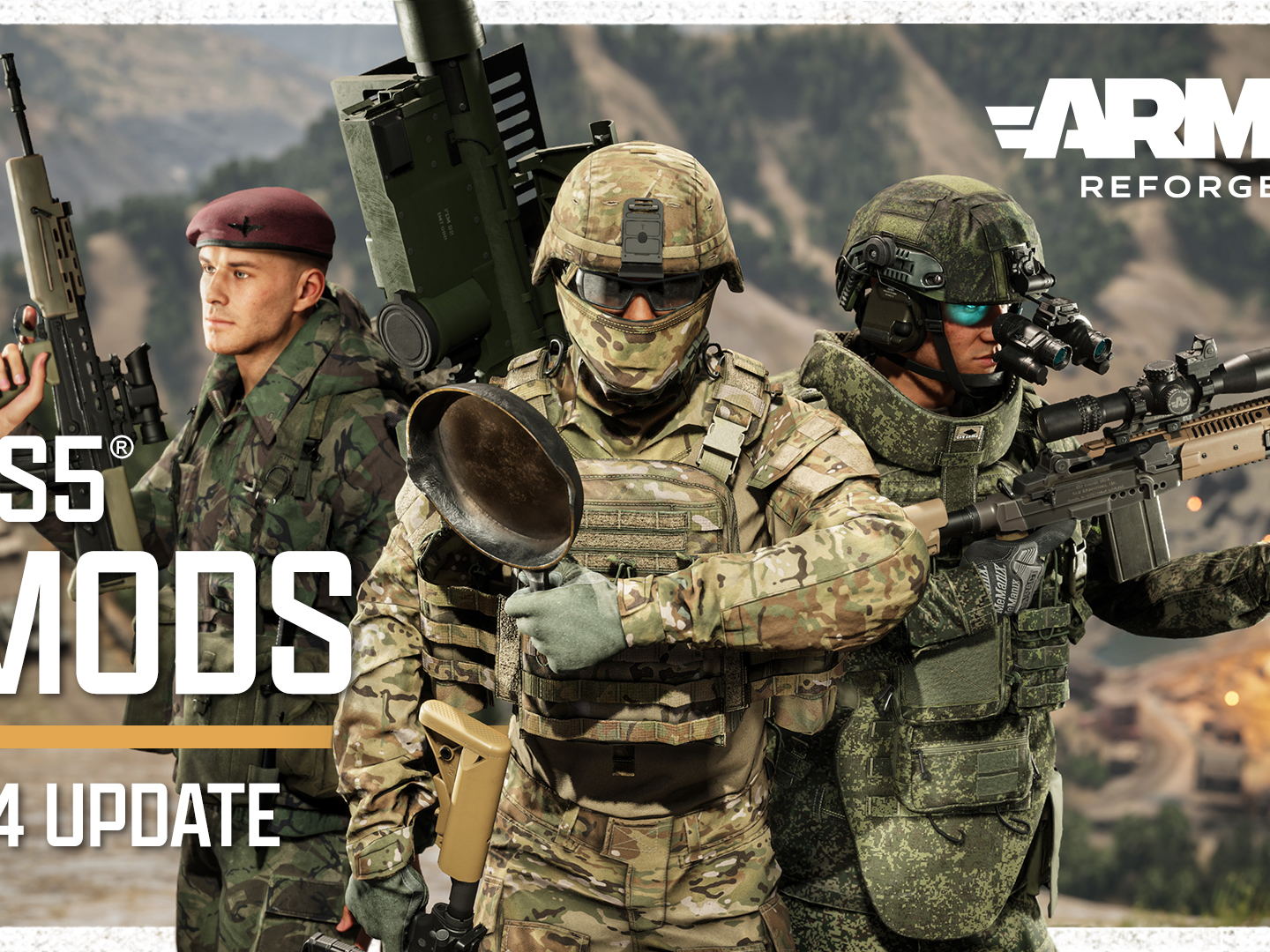 Arma Reforger : la mise à jour 1.4 introduit les mods sur PlayStation 5