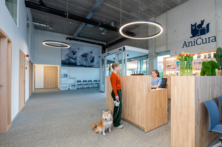 Receptie spoedkliniek 