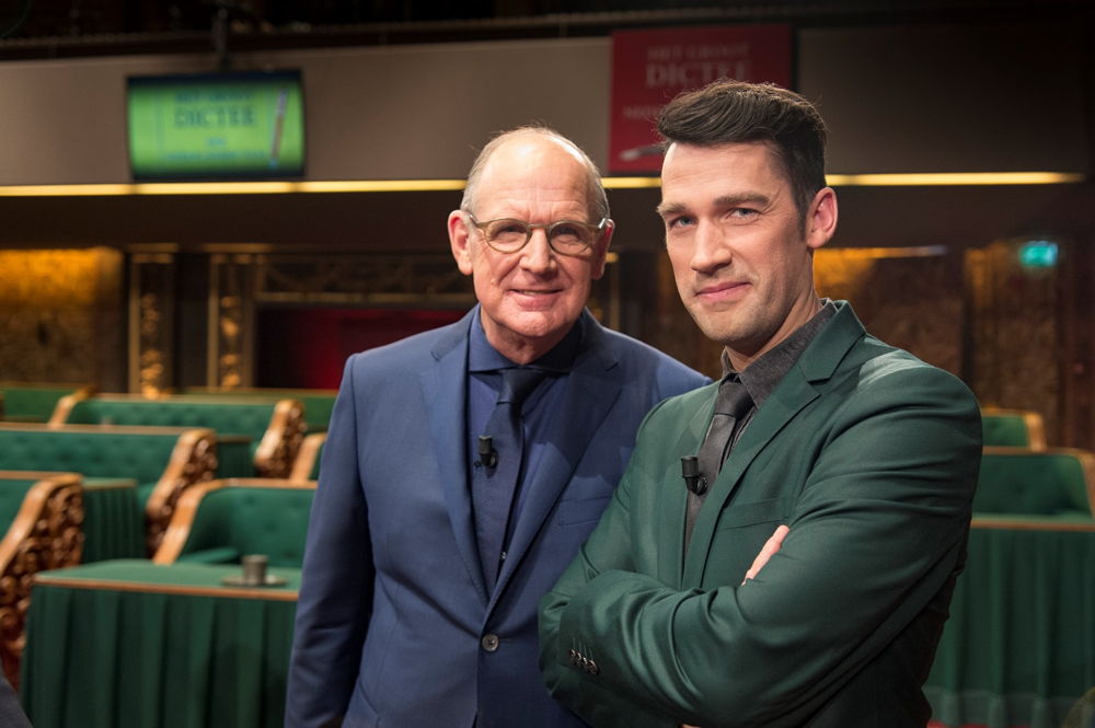 Het Groot Dictee - Freek Braeckman en Philip Freriks - (c) Wim Kluvers