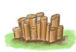Larven van het vliegend hert leven ongeveer vijf jaar ondergronds. Ze hebben dood, begraven hout nodig als voedsel.