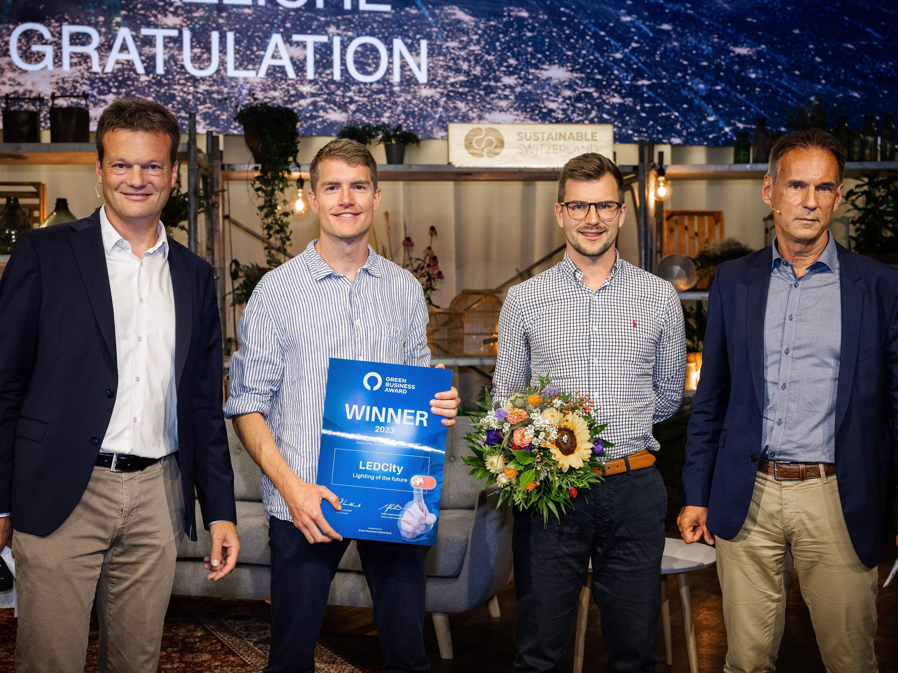 LEDCity gewinnt den «Green Business Award 2023»