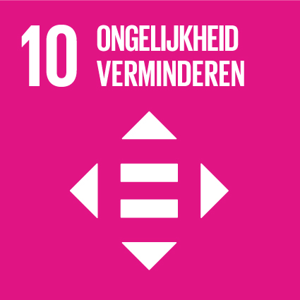 Sustainable Development Goal nr. 10 - Ongelijkheid verminderen Sustainable Development Goal nr. 10 - Ongelijkheid verminderen