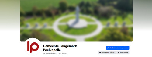 PERSBERICHT - World Sight Day op 12 oktober: gemeente Langemark-Poelkapelle post wazige beelden op sociale media om aandacht te vragen voor blinden en slechtzienden wereldwijd
