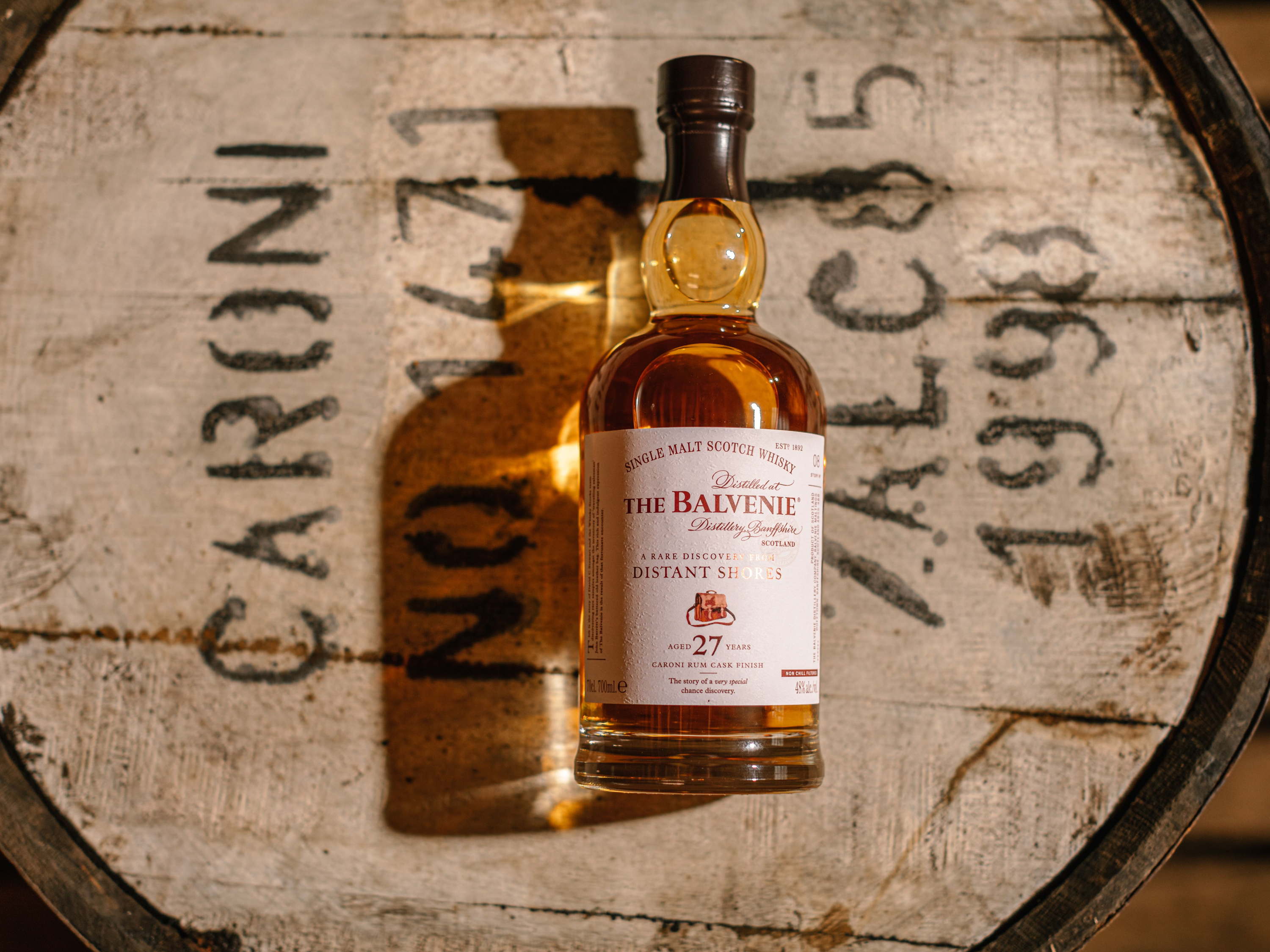 THE BALVENIE BREIDT ZIJN STORIES RANGE UIT MET EEN NIEUWE WHISKY: MAAK KENNIS MET 'A RARE DISCOVERY FROM DISTANT SHORES'