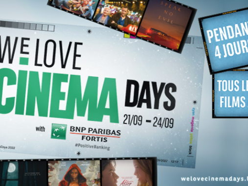 Les « We Love Cinema Days » sont de retour