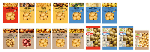 Delhaize zet bereidingswijze centraal in de aardappelcategorie  