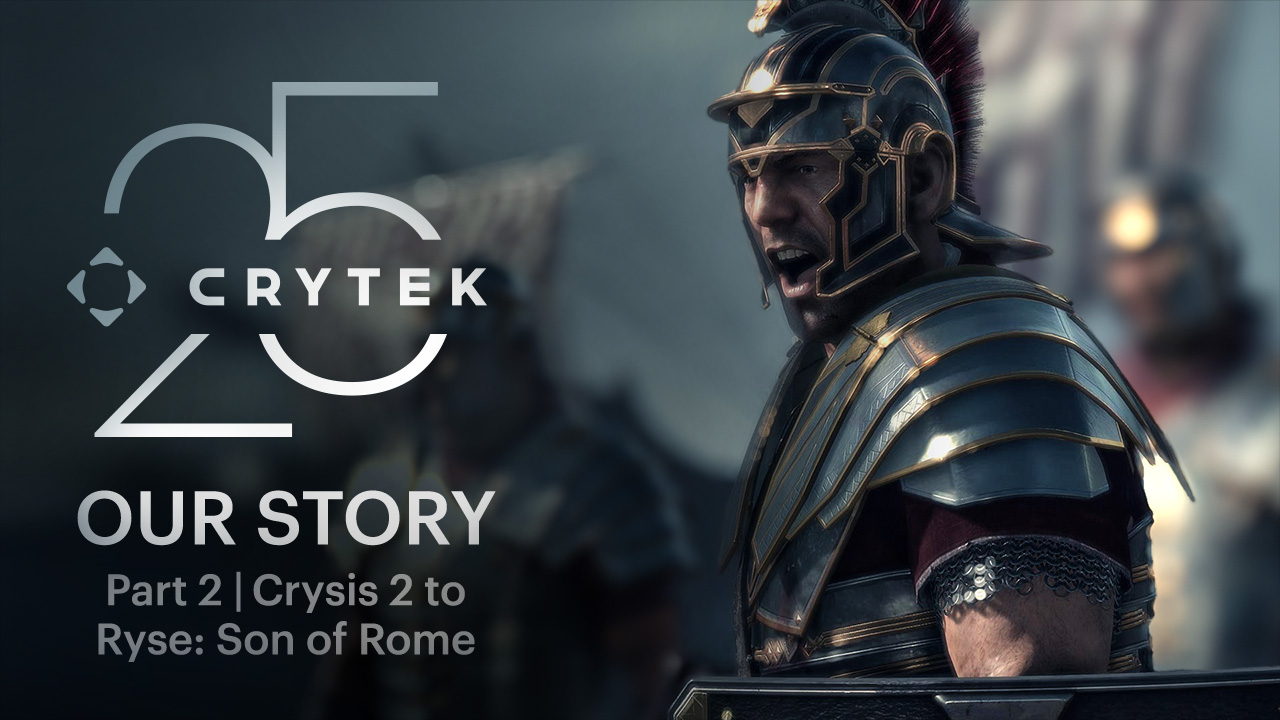 Crytek releases second episode of new documentary series, featuring never-before-seen insights into the development of the Crysis sequels and Ryse: Son of Rome.