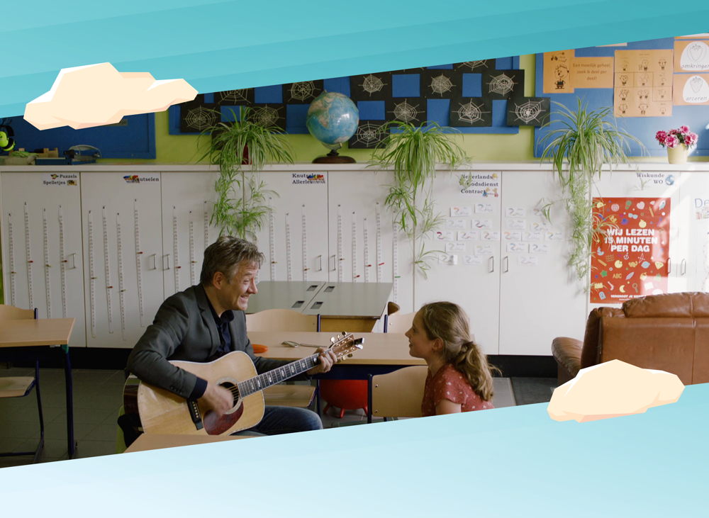 Een gat in de lucht - Bart Peeters - (c)VRT/Ketnet