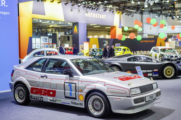 Corrado G60 "récord": Una de las dos versiones modificadas de la serie piloto construida por Volkswagen Motorsport