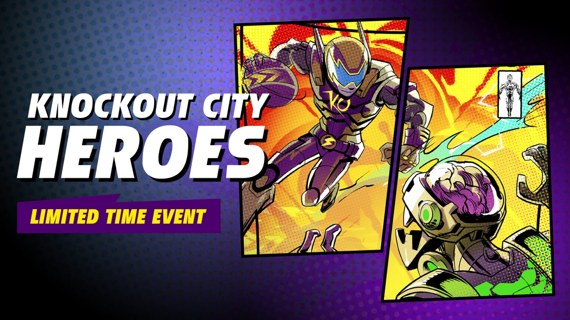 Les spécialistes de la bagarre se découvrent des super-pouvoirs dans Knockout City Heroes, le nouvel événement de mi-saison pour la Saison 2