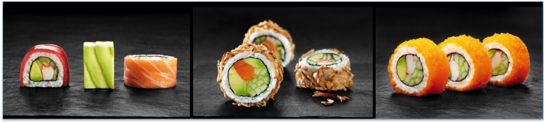 Sushi Daily ontwikkelt 3 nieuwe recepten  om uw smaakpapillen te verrassen!