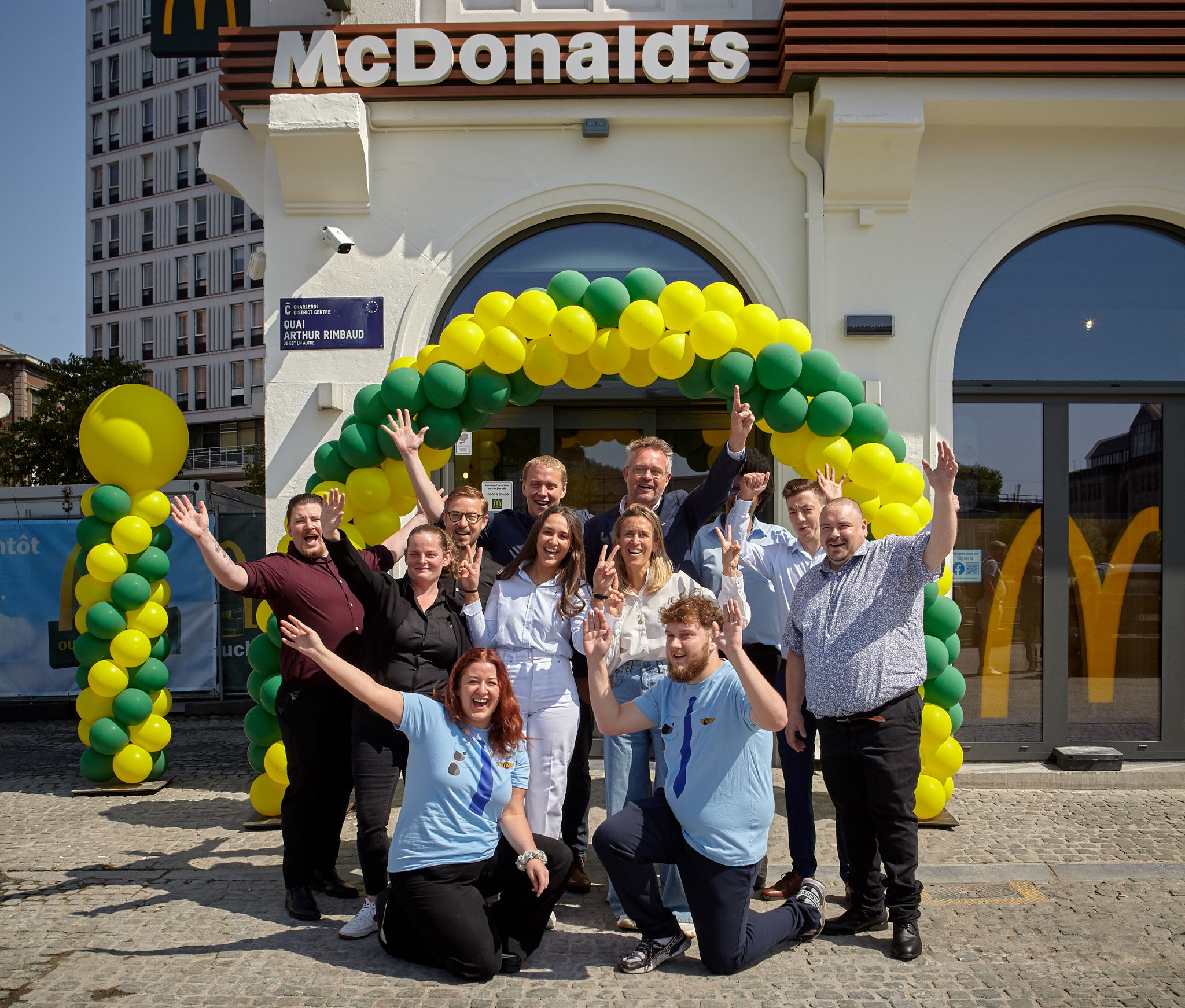 Un tout nouveau McDonald’s au centre commercial Rive Gauche à Charleroi 