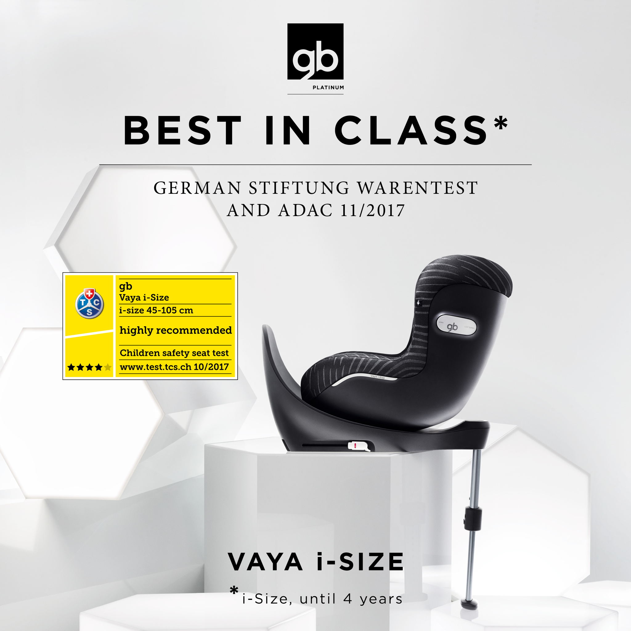 GB PLATINUM VAYA i SIZE BEST IN CLASS