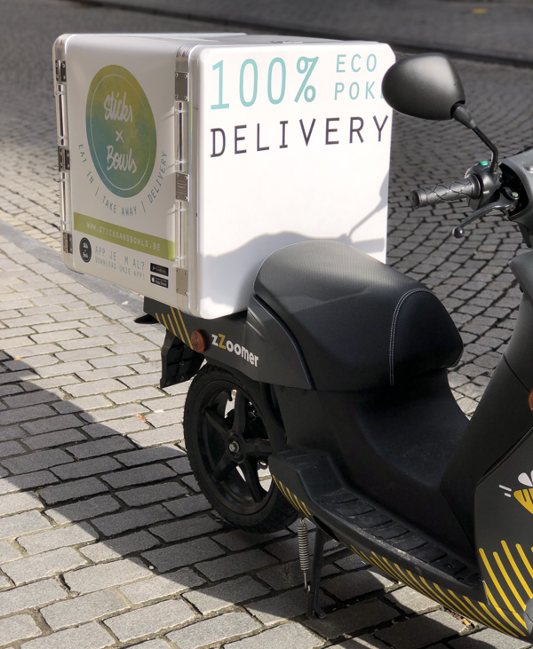 Sticks & Bowls levert met 100% ecologische scooters