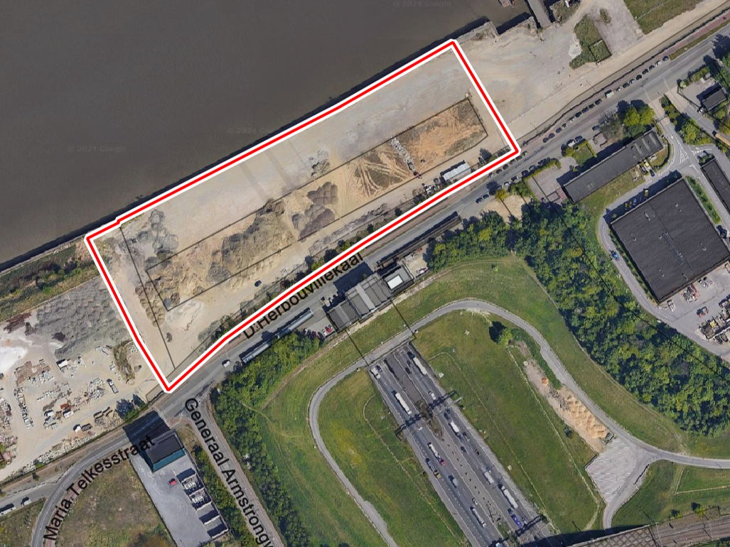 Ruimtelijk uitvoeringsplan voor omgeving aanlandingsplaats Scheldebrug op rechteroever