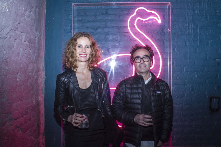 Monica Manzutto y José Kuri