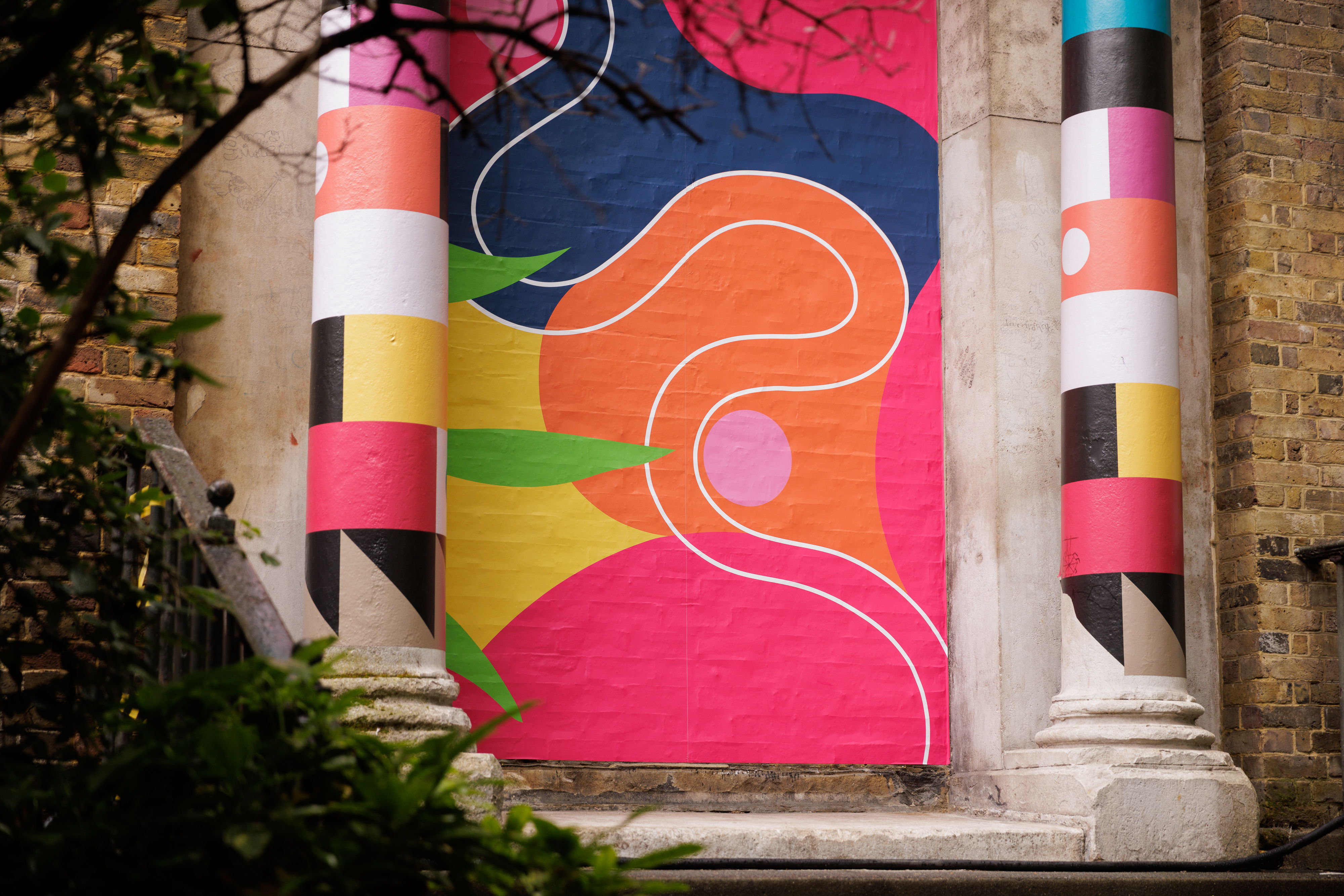 Mural by Lois O’Hara at CDW 2022 – Image by Sam Frost Photography