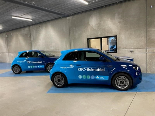 KBC-Belmobiel rijdt nu overal in Vlaanderen