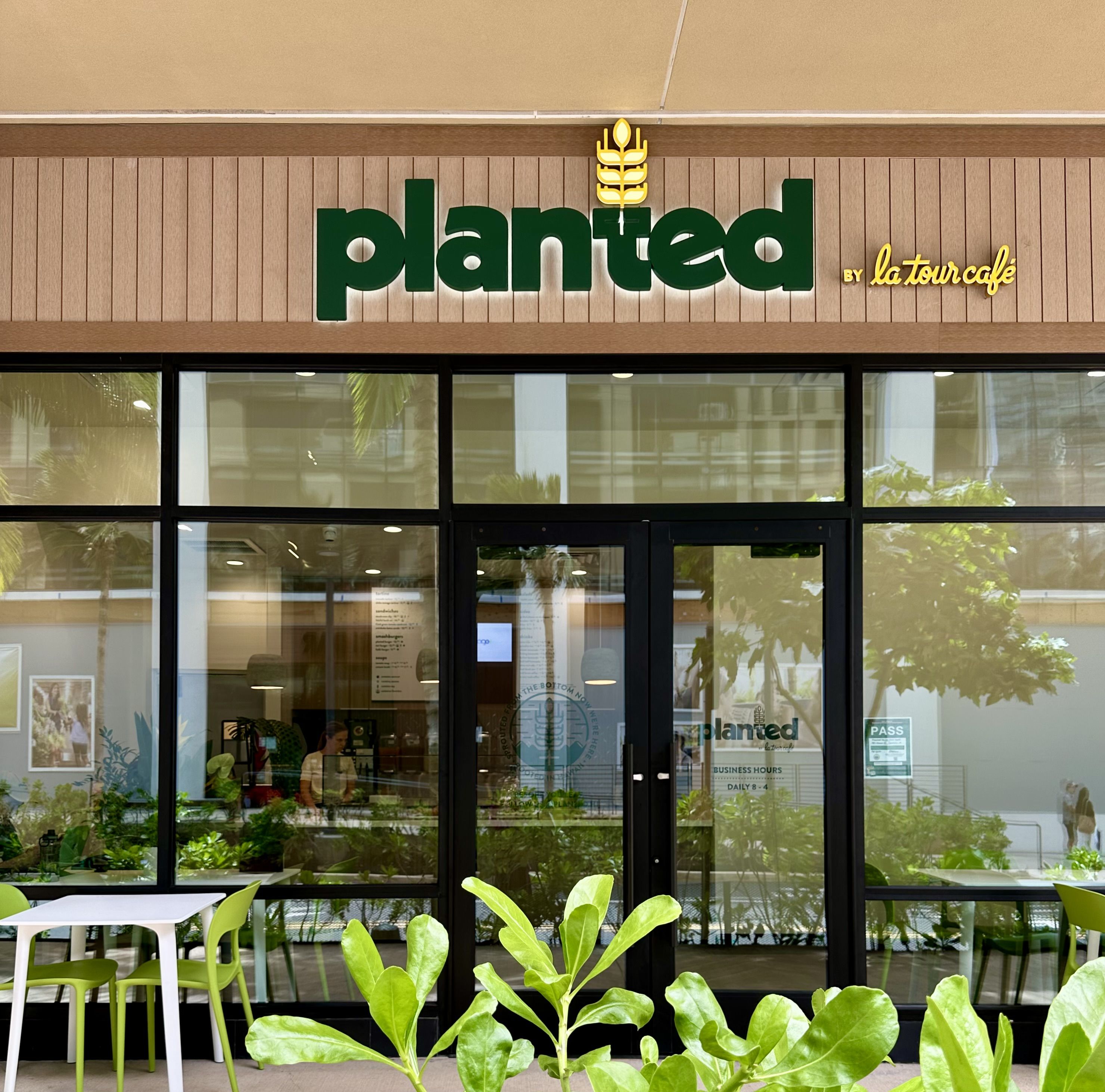 Located at the ground level of ‘A‘ali‘i Shops, Planted by La Tour Café brings plant-based flavors to Honolulu.