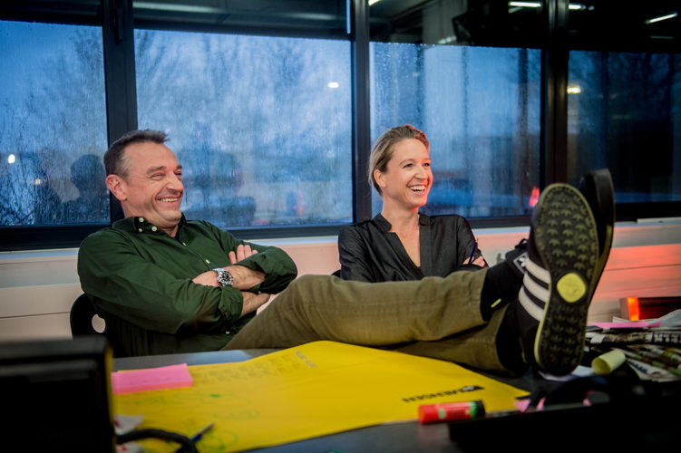Echt niet ok!
(c) VRT