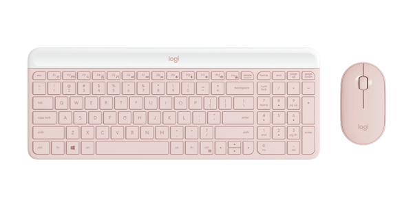 Logitech lanza el combo de mouse y teclado MK470 en color rosa