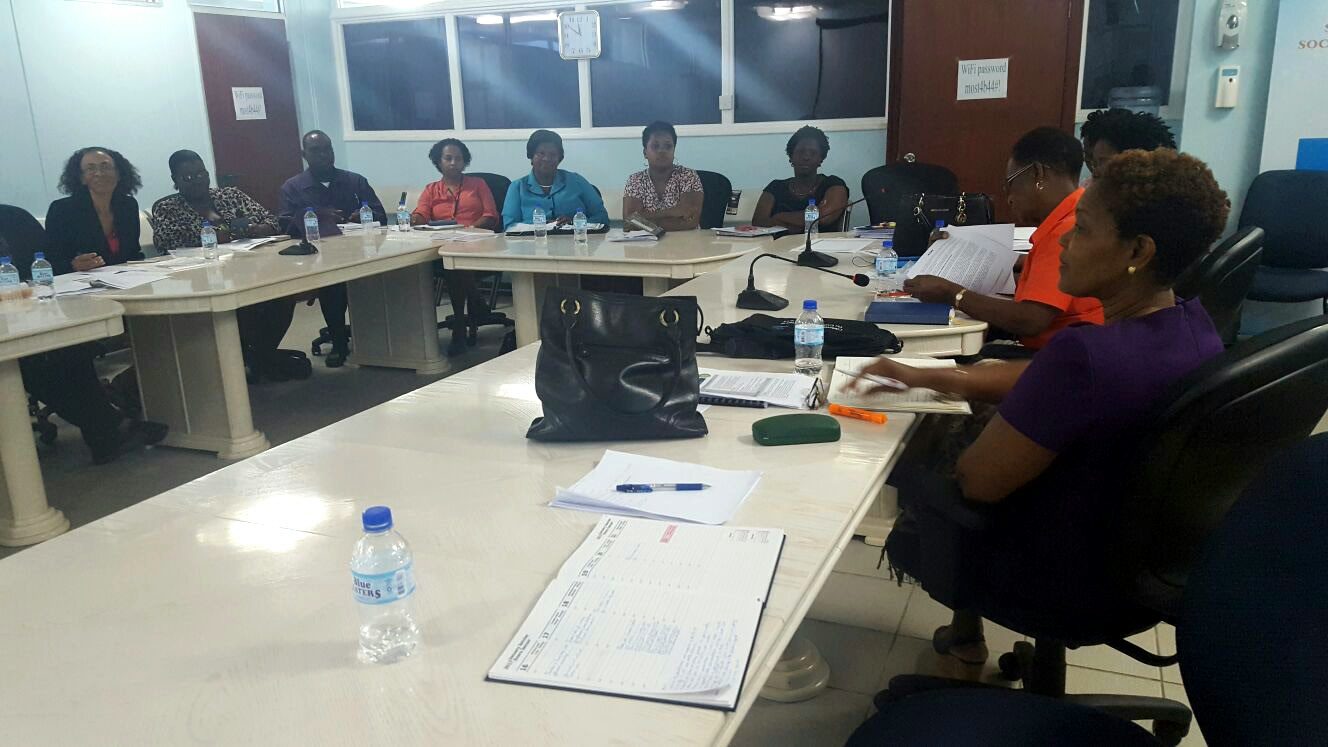 Multi-stakeholder consultation in progress.