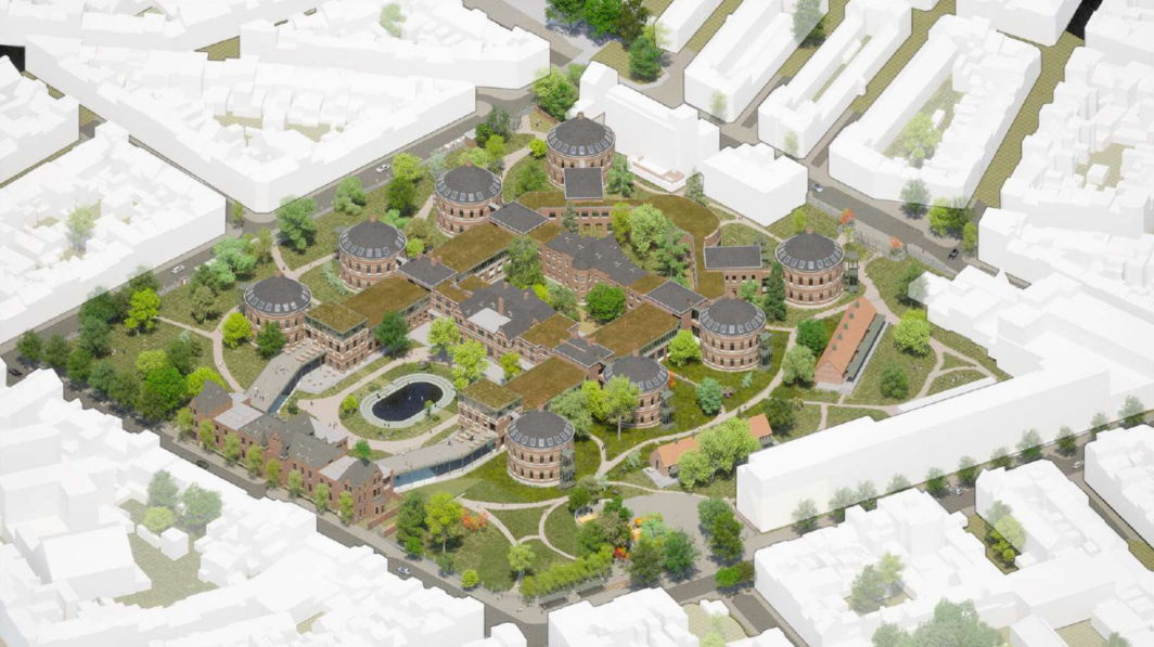 Het beoogde eindbeeld  
©Korteknie Stuhlmacher Architecten, Bovenbouw Architecten en BOOM Landscape