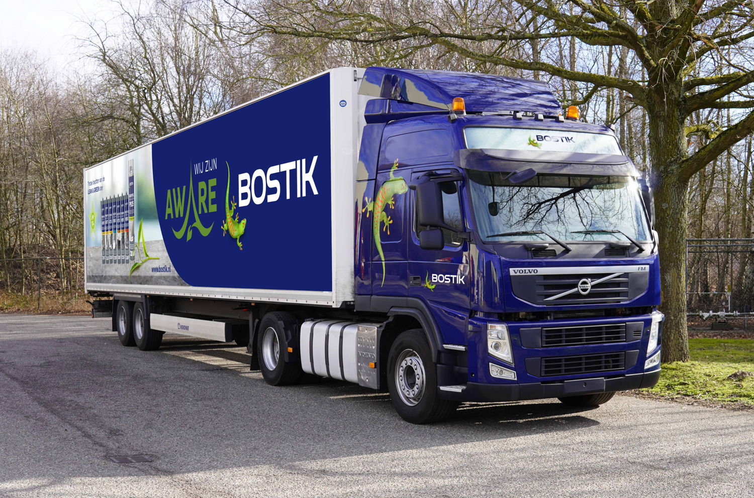 Bostik truck HVO100 - © Bostik Benelux