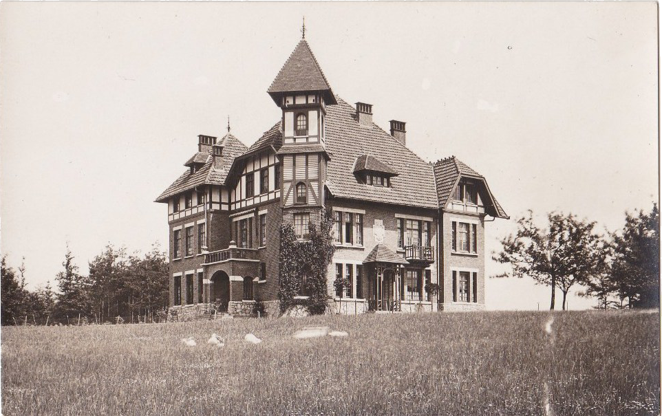 De villa van De Grubbe anno 1900