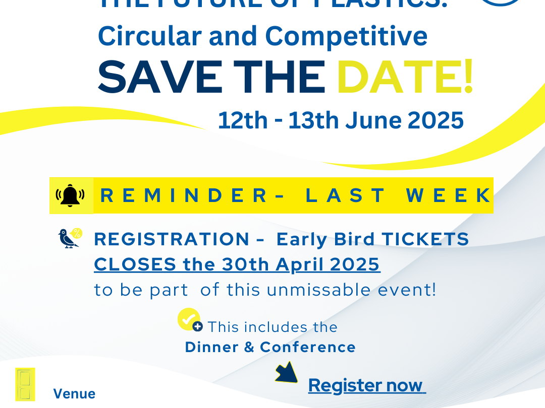 EuPC Annual Event 2025: "The Future of Plastics: Circular and Competitive"