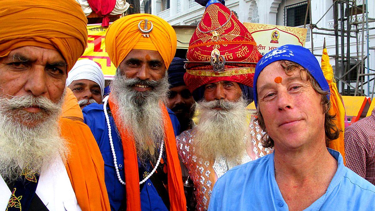 Pete Owen Jones in Around the World in 80 Faiths - (c) BBC