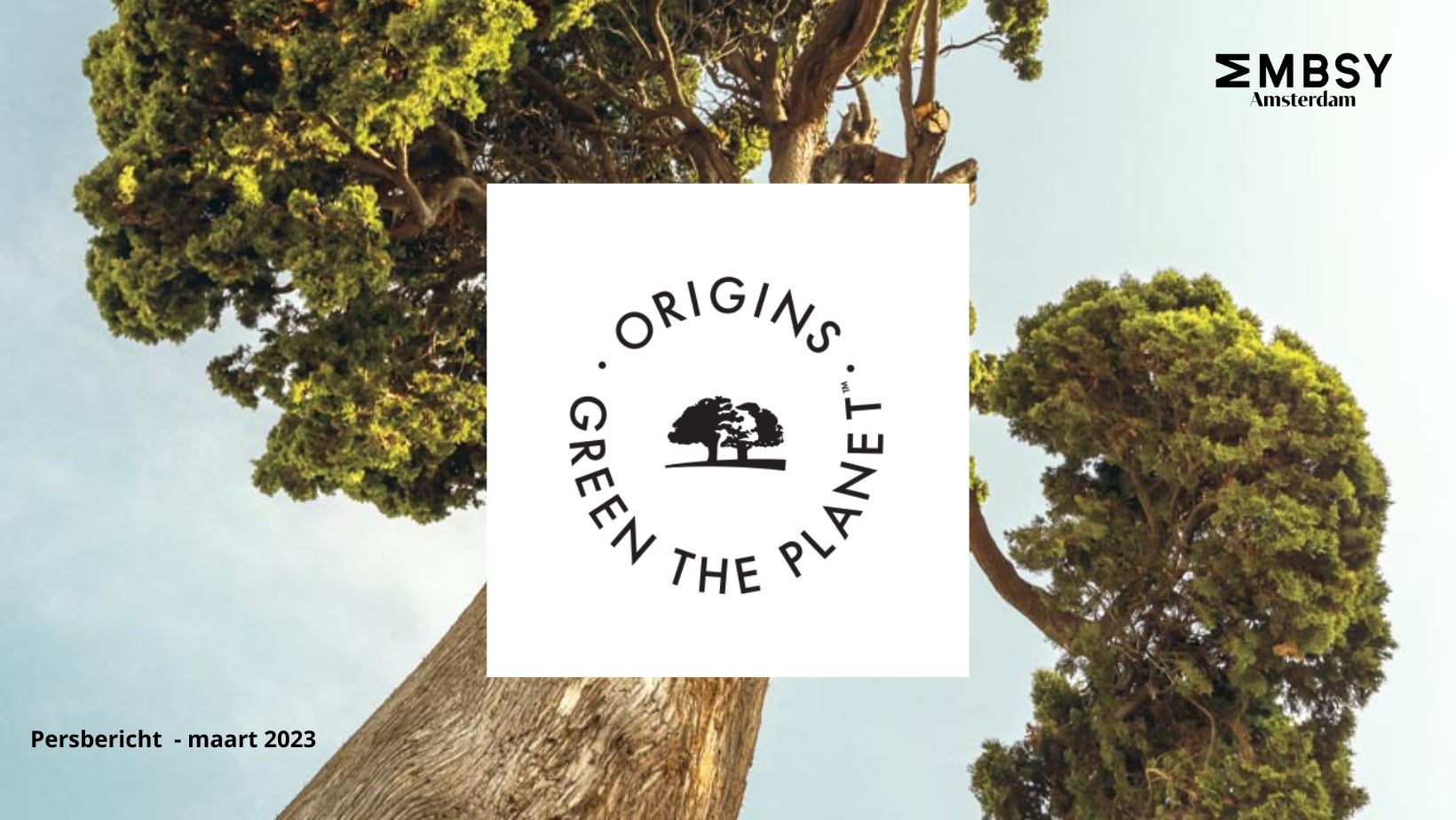 ORIGINS GREEN THE PLANET™ EARTH MONTH 2023
