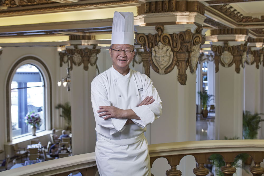 El asesor culinario chino de The Peninsula Hotels, el chef Tang Chi Keung 