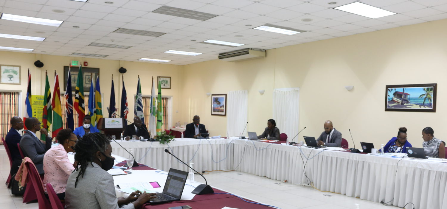 Participants at the meeting in Saint Lucia