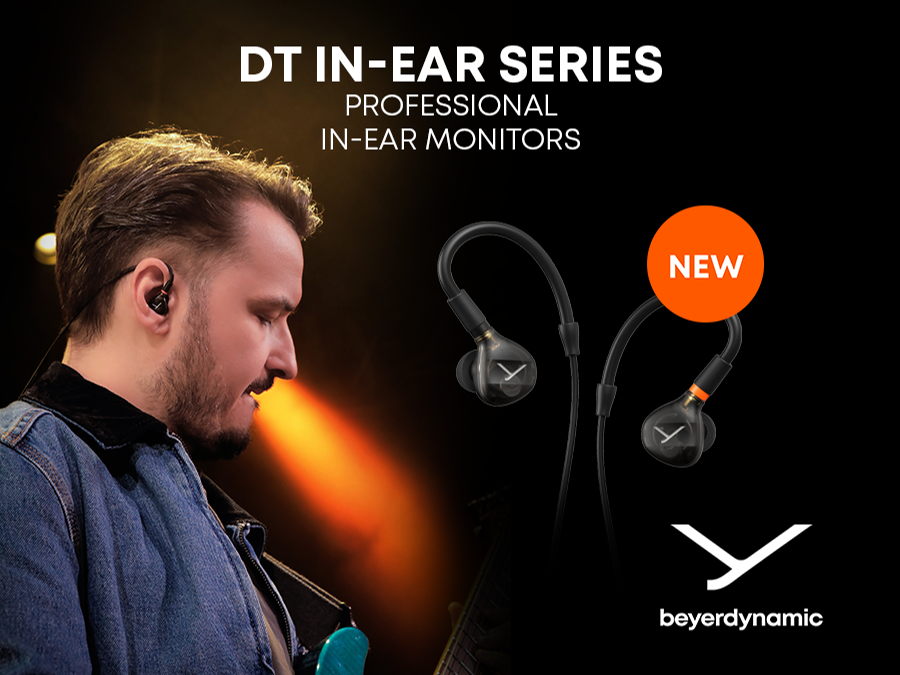 beyerdynamic unveils new in-ear monitor series for stage and studio applications together with the Martin Miller Session Band