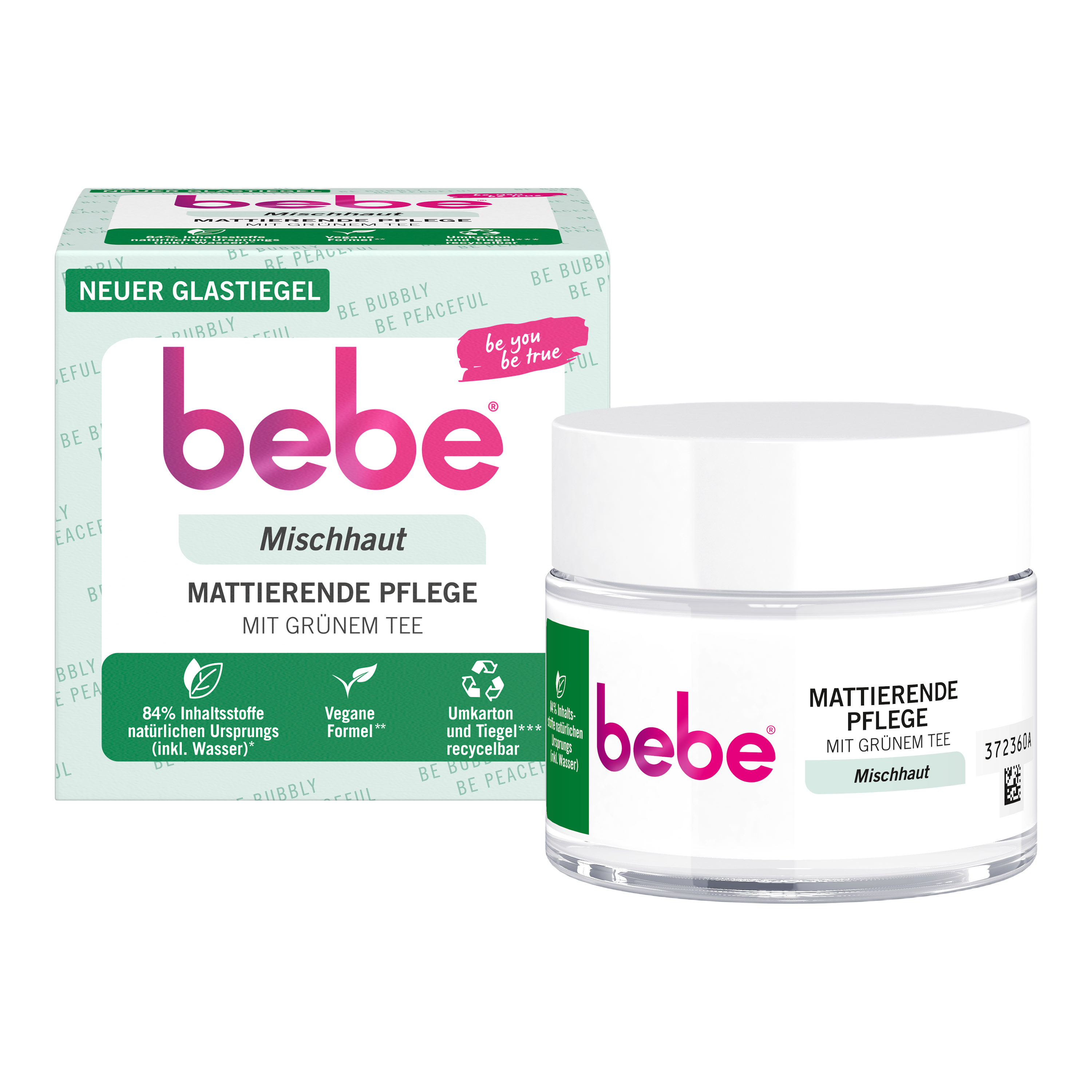 bebe® Mattierende Pflege mit grünem Tee