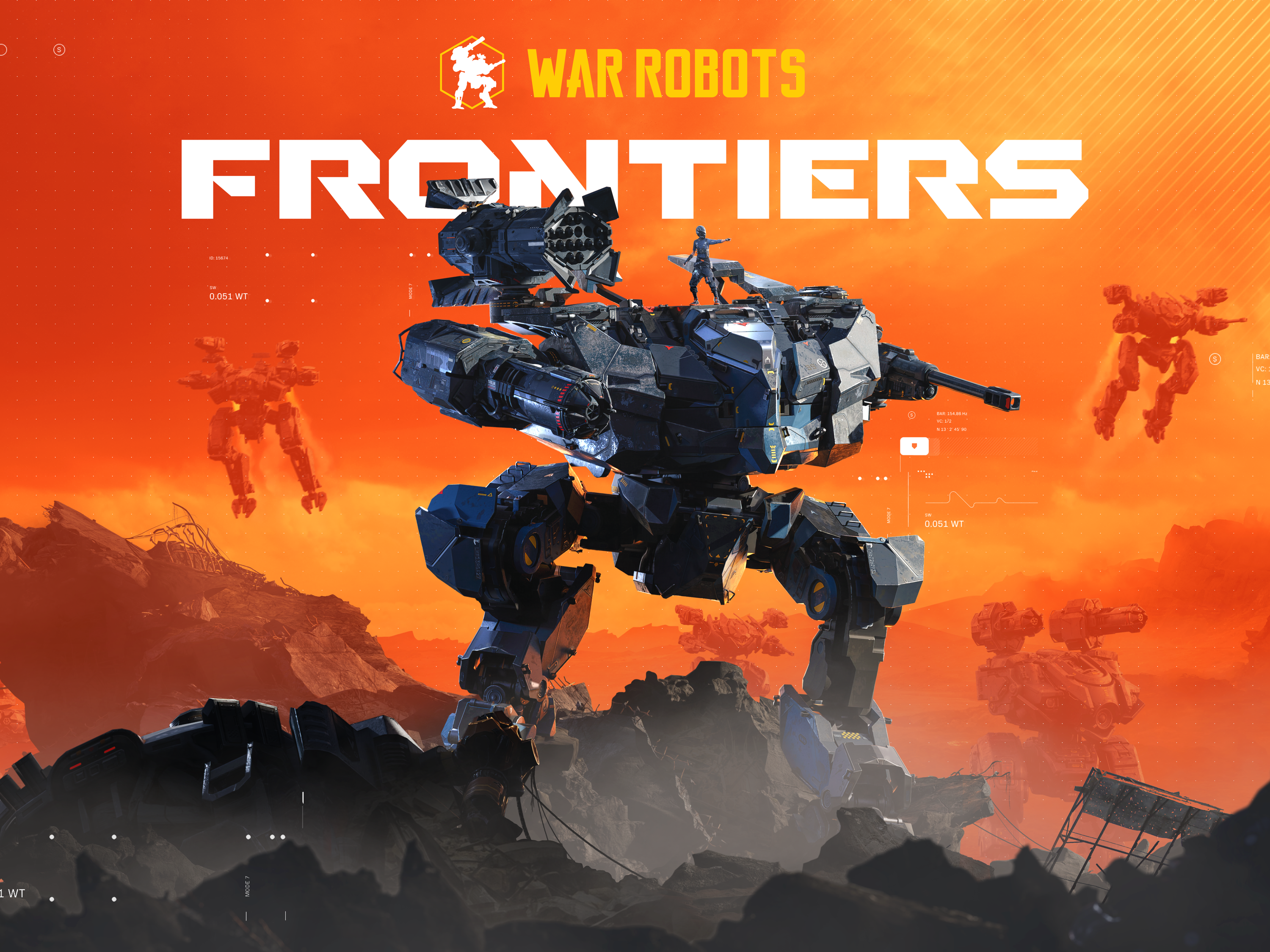 Rain down mechanical fury in War Robots: Frontiers