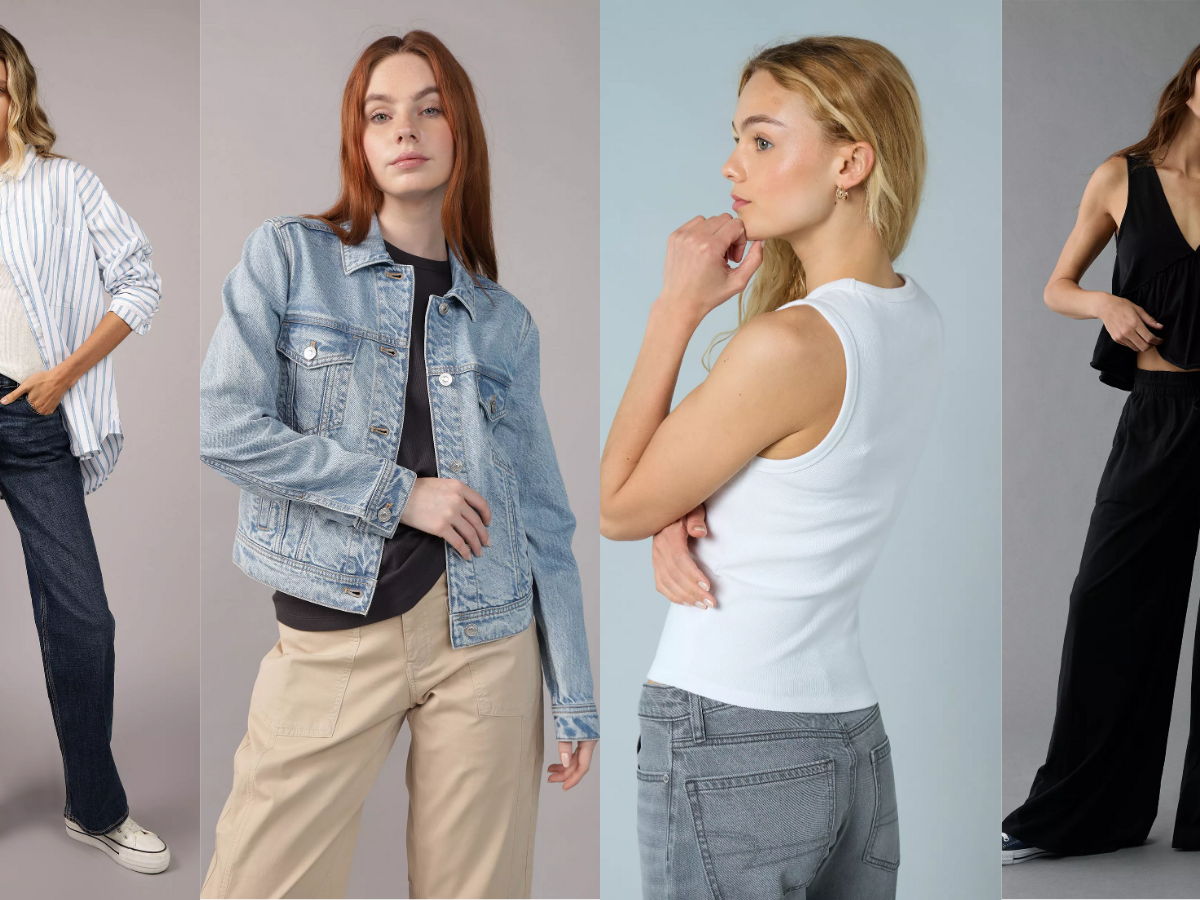 Cómo armar tu clóset cápsula de viaje con 7 piezas de American Eagle 