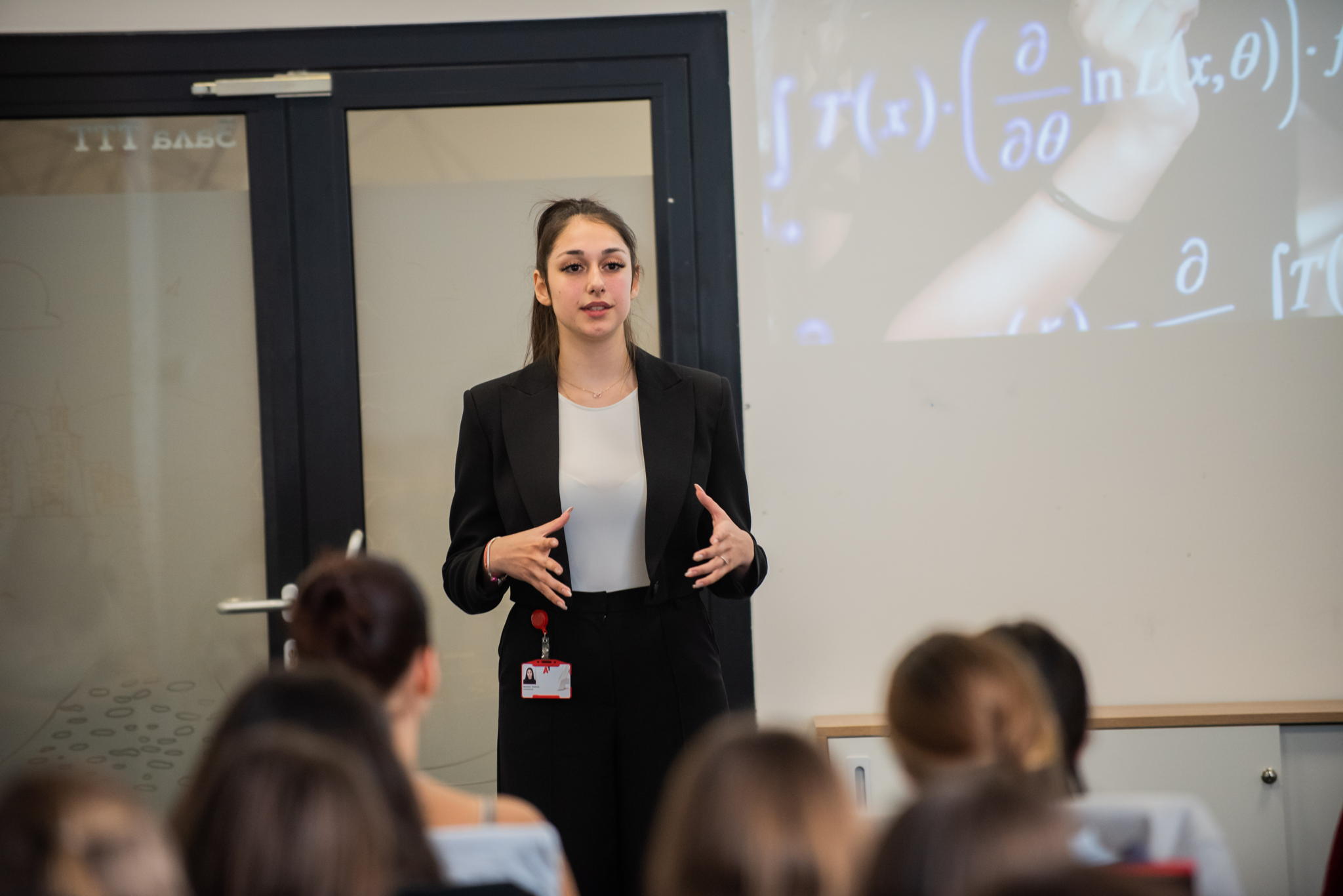 Михаела Балкова, участник в първото издание на A1 STEMfem Junior и настоящ член на екипа на А1 Михаела Балкова, участник в първото издание на A1 STEMfem Junior и настоящ член на екипа на А1