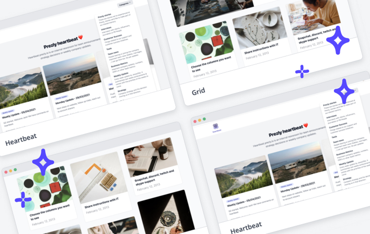 Help: Introducing Newsroom Themes, ready-made layouts for you to build on