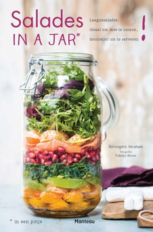 Cover 'Salades in a jar'